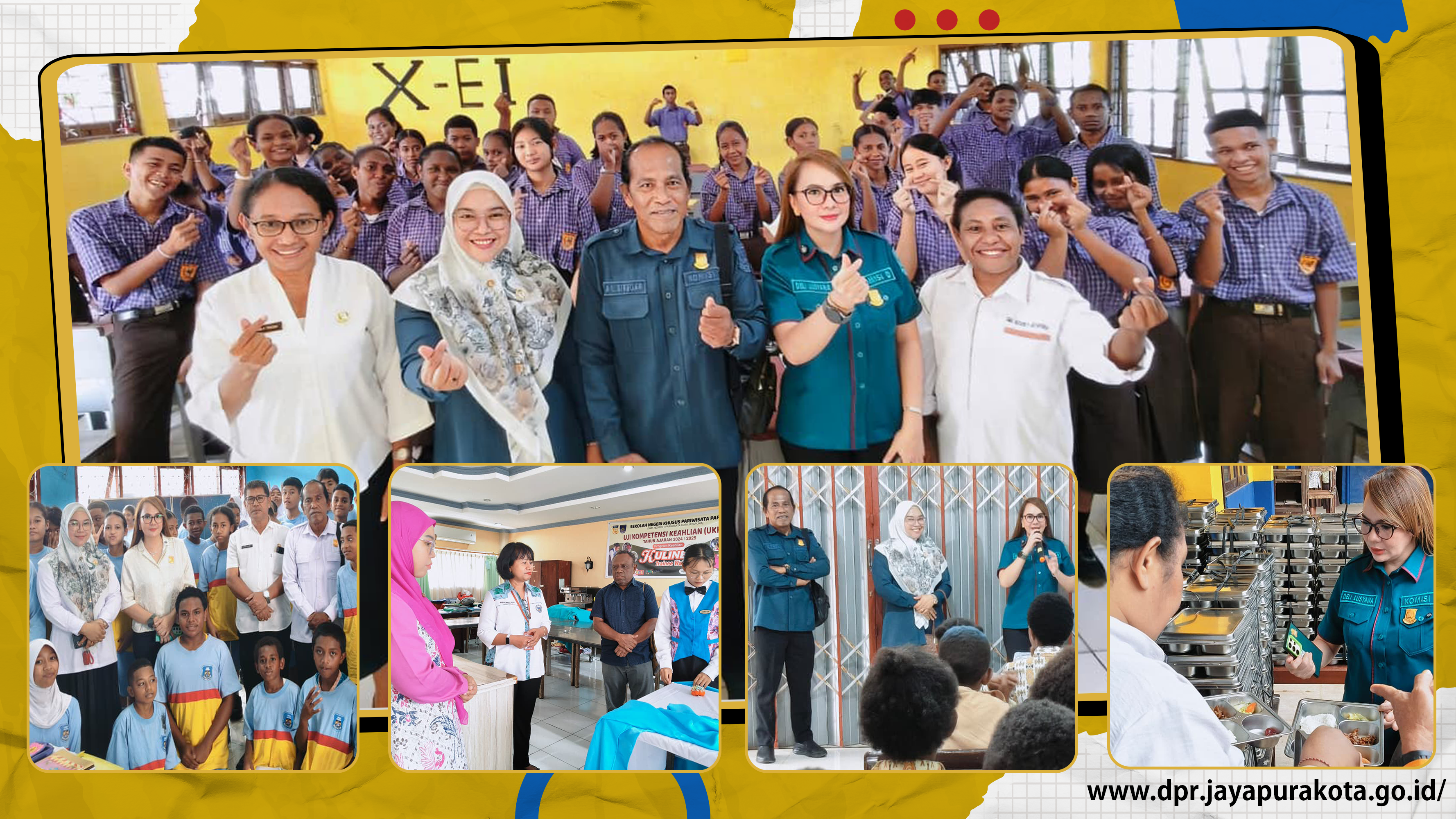 PENGAWASAN TERHADAP SEKOLAH-SEKOLAH DI JAYAPURA UTARA OLEH KOMISI D, DPR KOTA JAYAPURA.