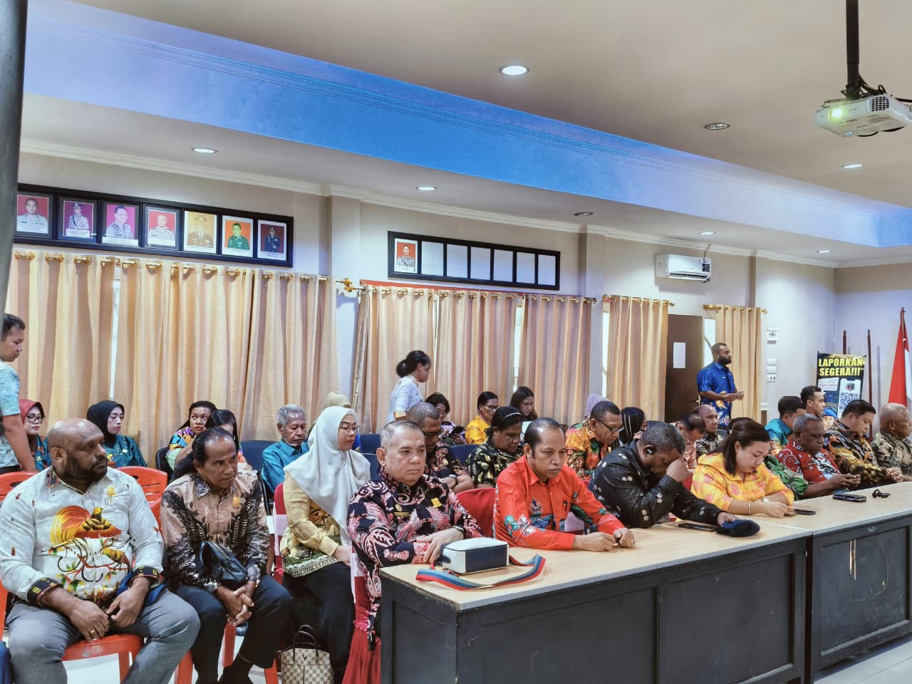 DPR Kota Jayapura Bahas Situasi Keamanan Jelang Ramadhan Bersama Polresta